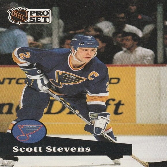 Scott Stevens St. Louis Blues NHL Hockey Card Collection - 6 Card Set - Picture 7 of 7